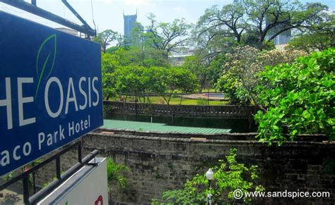 Oasis Hotel Manila ️ Overlooking Paco Park.